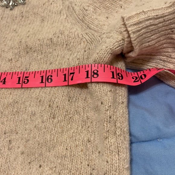 J. Crew Sweater Embellishments V-Neck - Picture 9 of 10